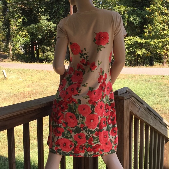 Liz Claiborne Floral Dress M - Picture 6 of 8